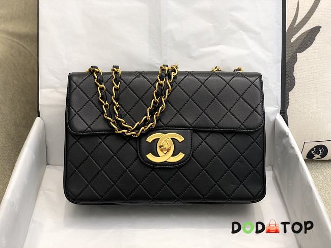 Chanel Vintage Black Bag Size 30 x 8 x 21 cm - 1