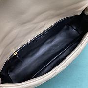  YSL Sade Puffer Envelope Handbag Size 35 x 9 x 18 cm - 4