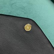 YSL Sade Puffer Envelope Handbag Black Size 35 x 9 x 18 cm - 4