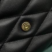 YSL Sade Puffer Envelope Handbag Black Size 35 x 9 x 18 cm - 2