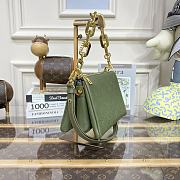 Louis Vuitton Army Green Coussin BB Handbag Size 20 × 16 × 12 cm - 2
