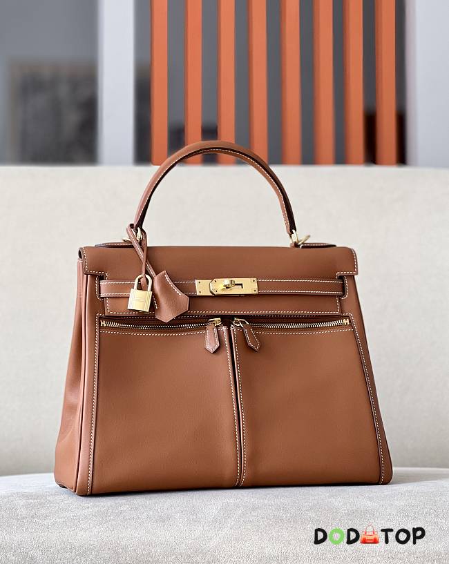 Hermes Kelly Lakis 32 Handbag Size 32 x 23 x 10.5 cm - 1
