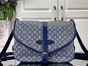 Louis Vuitton Saumur Blue Handbag Size 30 x 20 x 10 cm - 1