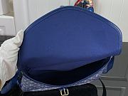 Louis Vuitton Saumur Blue Handbag Size 30 x 20 x 10 cm - 6