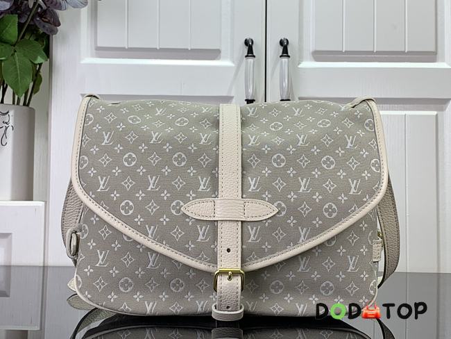 Louis Vuitton Saumur Grey Handbag Size 30 x 20 x 10 cm - 1