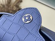 Louis Vuitton LV Capucines Blue Crocodile Pattern Size 21 x 14 x 8 cm - 5