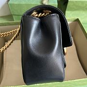 Gucci GG Marmont Black Size 18 x 13.5 x 8 cm - 4