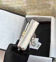 Chanel Crossbody White Bag Size 12 cm - 3