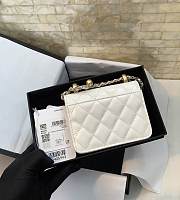 Chanel Crossbody White Bag Size 12 cm - 2