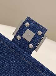 Fendi Baguette Denim Bag Size 26 x 5 x 15 cm - 6