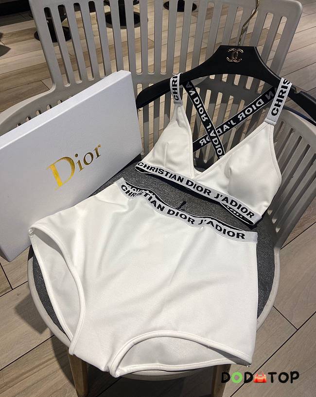 Dior Swimsuit Black/White - 1