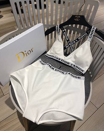 Dior Swimsuit Black/White