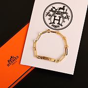 Hermes Kelly Chaine Bracelet Gold/Silver - 3