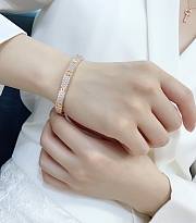 Cartier Love Bracelet With Dimond Gold/Silver - 2
