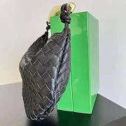 Bottega Veneta Sardine Top Handle Bag Black Size 20 x 33 x 4 cm - 5