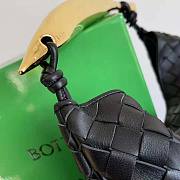 Bottega Veneta Sardine Top Handle Bag Black Size 20 x 33 x 4 cm - 2