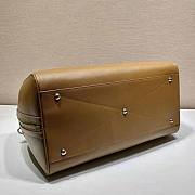 Prada Elegant Duffle Bag in Saffiano Leather Travel Bag Brown Size 27.5 x 25 x 50 cm - 6