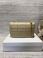 Celine Chain Matelasse Monochrome Celine Beige Size 24 × 15 × 5 cm - 6