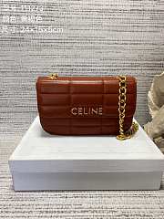 Celine Chain Matelasse Monochrome Celine Tan Size 24 × 15 × 5 cm - 1