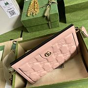 Gucci GG Matelassé Small Bag Pink Size 26 x 17.5 x 8 cm - 3