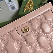 Gucci GG Matelassé Small Bag Pink Size 26 x 17.5 x 8 cm - 6