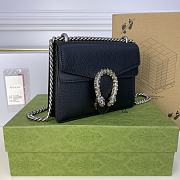 Gucci Dionysus Medium Chain Bag Black Size 28 x 17 x 9 cm - 5