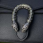 Gucci Dionysus Medium Chain Bag Black Size 28 x 17 x 9 cm - 6
