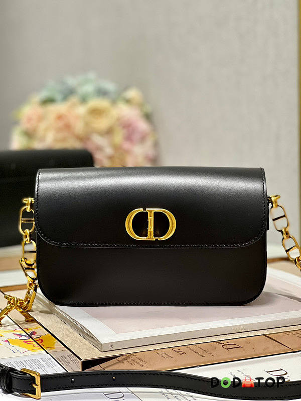 Dior 30 Montaigne Avenue Bag Black Size 22.5 x 12.5 x 6.5 cm - 1