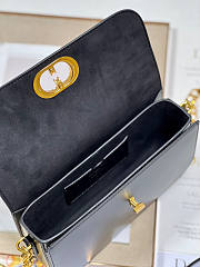 Dior 30 Montaigne Avenue Bag Black Size 22.5 x 12.5 x 6.5 cm - 3