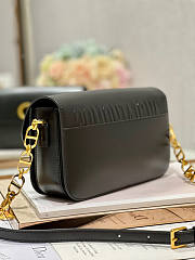 Dior 30 Montaigne Avenue Bag Black Size 22.5 x 12.5 x 6.5 cm - 2