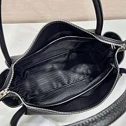 Prada Large Leather Handbag Black Size 23 x 13 x 31 cm - 4
