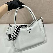 Prada Large Leather Handbag White Size 23 x 13 x 31 cm - 2