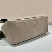 Prada Large Leather Handbag Gray Size 23 x 13 x 31 cm - 2