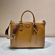 Prada Men Saffiano Leather Prada Galleria Bag Brown Size 33 x 18 x 44 cm - 1