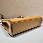 Prada Men Saffiano Leather Prada Galleria Bag Brown Size 33 x 18 x 44 cm - 6