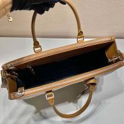 Prada Men Saffiano Leather Prada Galleria Bag Brown Size 33 x 18 x 44 cm - 5