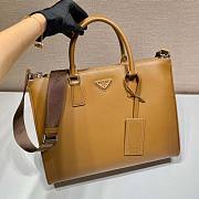 Prada Men Saffiano Leather Prada Galleria Bag Brown Size 33 x 18 x 44 cm - 2