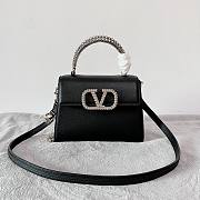 Valentino Garavani Vsling Small Handbag Black Size 22 x 17 x 9 cm - 5