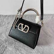 Valentino Garavani Vsling Small Handbag Black Size 22 x 17 x 9 cm - 3