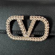 Valentino Garavani Vsling Small Handbag Black Size 22 x 17 x 9 cm - 2