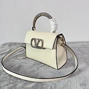 Valentino Garavani Vsling Small Handbag White Size 22 x 17 x 9 cm - 4