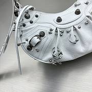 Balenciaga XS Le Cagole Shoulder Bag White Size 26 x 16 x 9.9 cm - 2