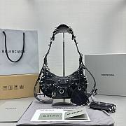 Balenciaga XS Le Cagole Shoulder Bag Black Size 26 x 16 x 9.9 cm - 1
