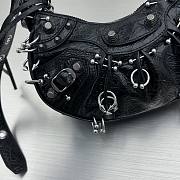 Balenciaga XS Le Cagole Shoulder Bag Black Size 26 x 16 x 9.9 cm - 3