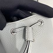 Prada Leather Bucket Bag Grey Size 20 x 25 x 14 cm - 2