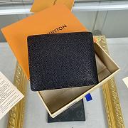 Louis Vuitton Multiple Wallet M30295 Black Size 11.5 x 9 x 1.5 cm - 6