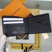Louis Vuitton Multiple Wallet M30295 Black Size 11.5 x 9 x 1.5 cm - 2