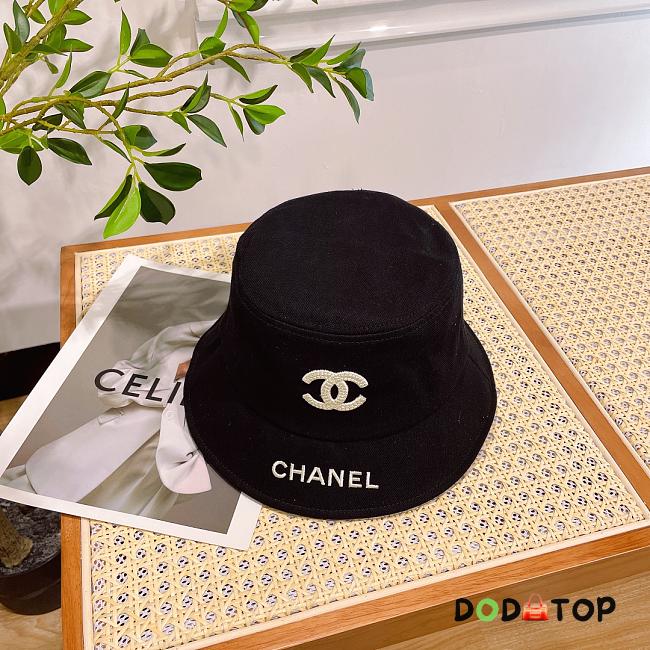 Chanel Hat Black/White 01 - 1