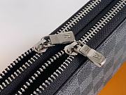 Louis Vuitton LV Zipper Bag Black M61723 Size 19 x 10 x 4 cm - 5