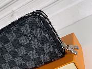 Louis Vuitton LV Zipper Bag Black M61723 Size 19 x 10 x 4 cm - 2